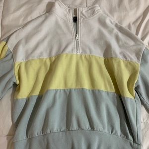 quarter zip sweatshirt